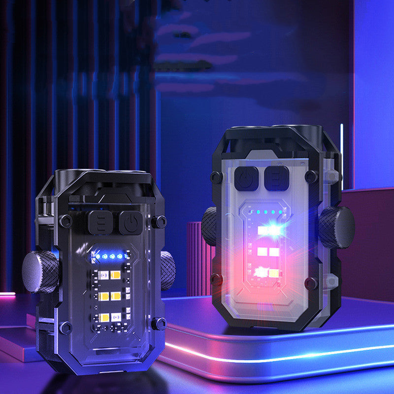Keychain Light USB Charging Outdoor Dual Light Keychain Light USB Charging Outdoor Dual Light